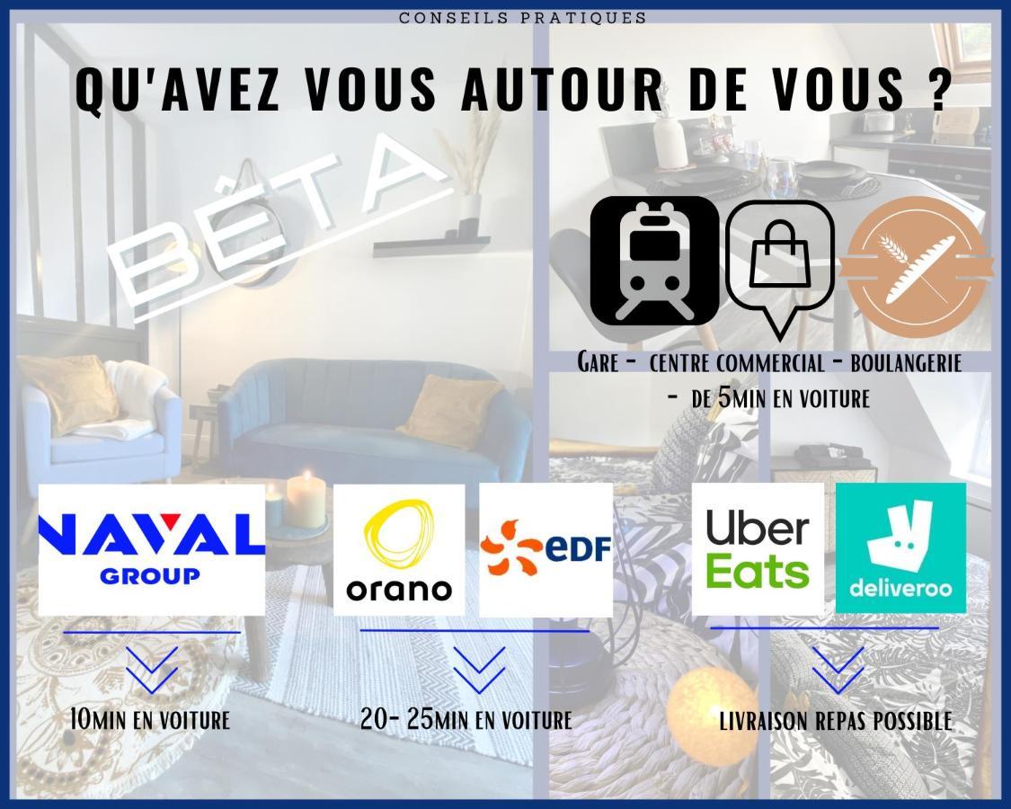 # Beta # Netflix & Wifi Apartment Cherbourg-en-Cotentin Exterior photo